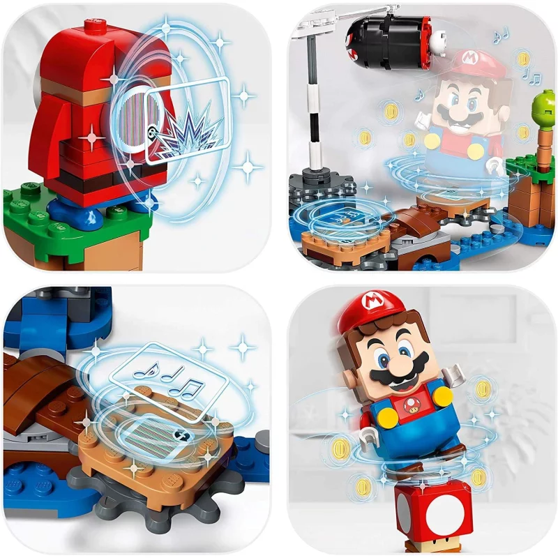 Image : LEGO Super Mario 71366 Ensemble d'extension Barrage de Bill Bourrins