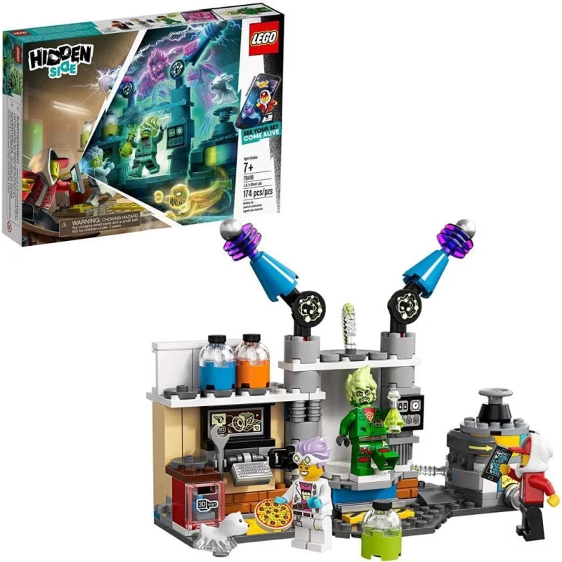 Image : LEGO Hidden Side 70418 Le laboratoire détecteur de fantomes