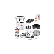 Robot cuiseur Moulinex connect I-Companion XL Rose HF90E700
