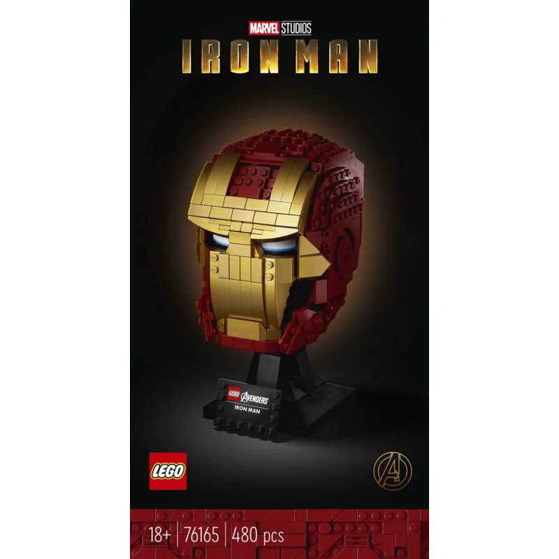 Image : LEGO 76165 Marvel Super Heroes Casque d'Iron Man