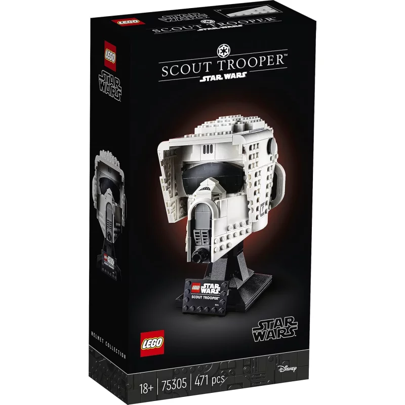 Image : LEGO 75305 Star Wars Le Casque du Scout Trooper
