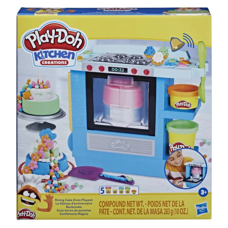 Image : Play-Doh Le Gateau d'anniversaire avec 5 Pots de pate a Modeler Kitchen Creations