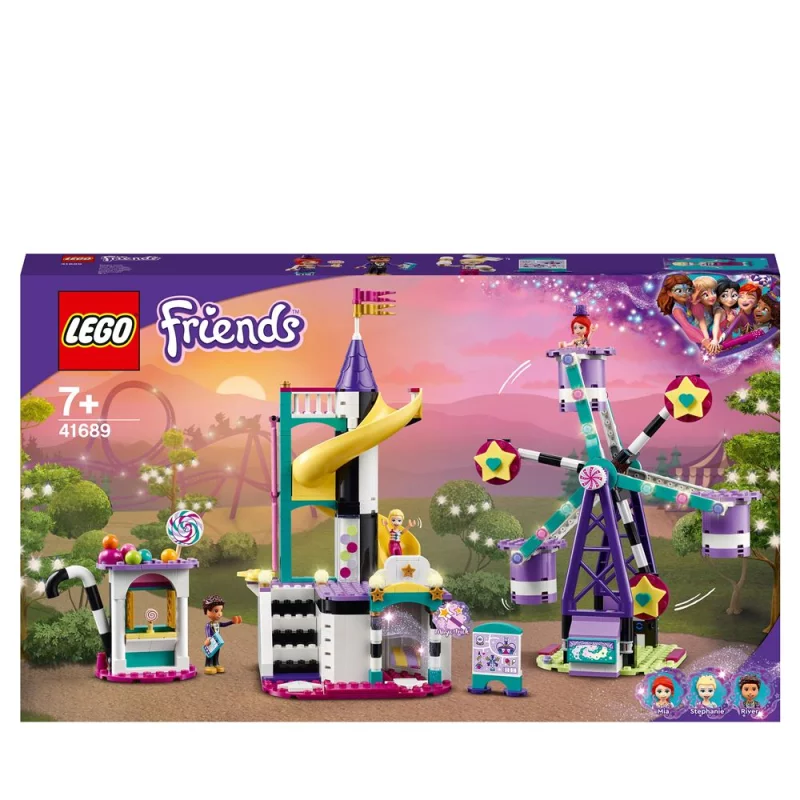 Image : LEGO 41689 Friends La grande roue et le toboggan magiques