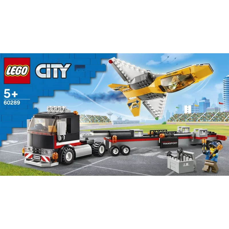 Image : LEGO City 60289 Le transport d'avion de voltige