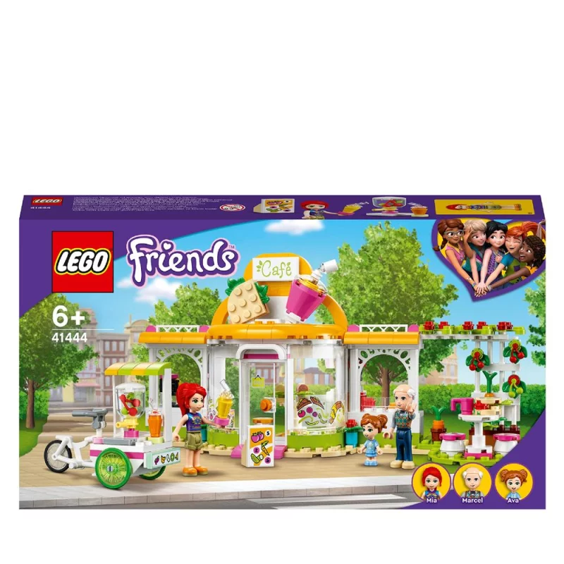 Image : LEGO Friends 41444 Le Cafe Bio de Heartlake City avec 3 Mini Poupees