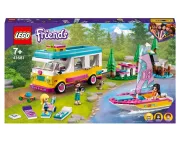 LEGO 41681 Friends Le camping-car et le voilier de la foret