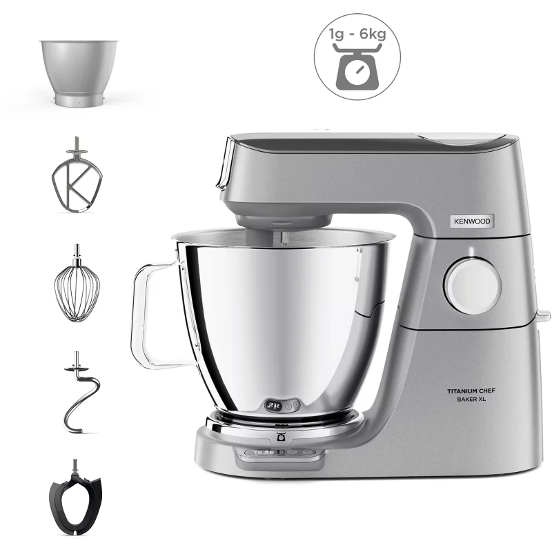 Image : Robot patissier Kenwood KVL85.009SI Titanium Chef Baker XL