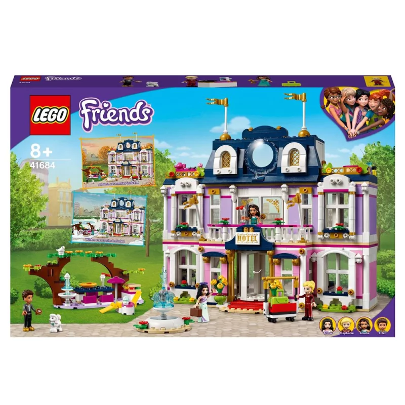 Image : LEGO Friends 41684 Le grand hotel de Heartlake City