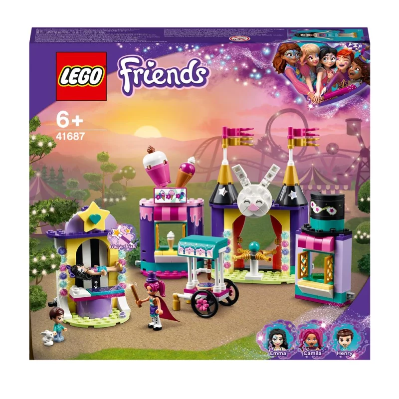 Image : LEGO Friends 41687 Les stands de la fete foraine magique