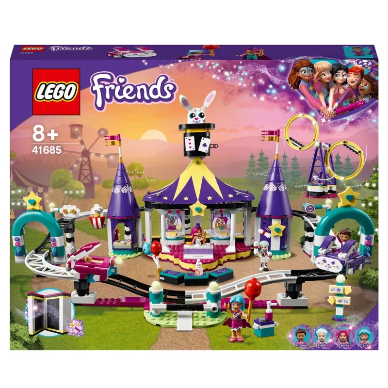 Image : LEGO Friends 41685 Les montagnes russes de la fete foraine magique