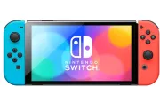 Image : Nintendo Switch OLED bleu neon / rouge neon