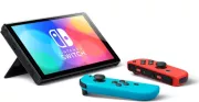 Image : Nintendo Switch OLED bleu neon / rouge neon