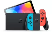 Image : Nintendo Switch OLED bleu neon / rouge neon