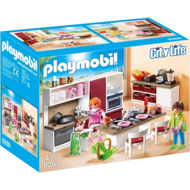 Image : Playmobil - Cuisine Amenagee - 9269