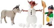 Image : Playmobil - la Meche et Monsieur Carotte en Hiver - 70398