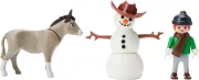 Image : Playmobil - la Meche et Monsieur Carotte en Hiver - 70398