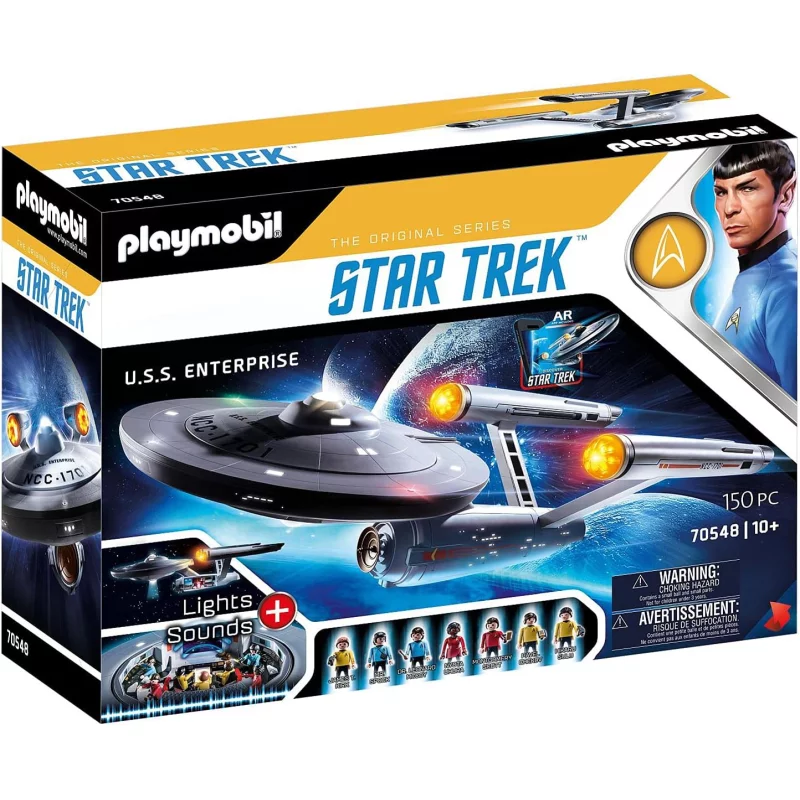 Image : Playmobil 70548 - Star Trek - U.S.S. Enterprise NCC-1701
