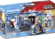 Playmobil City Action - Poste de Police et Cambrioleur - 70568