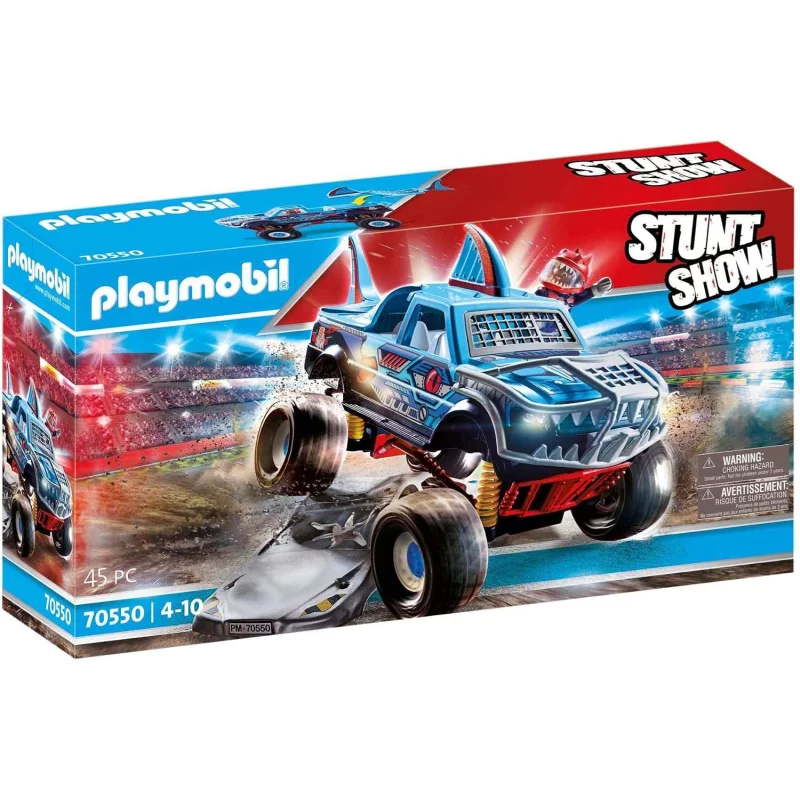 Image : Playmobil Stuntshow - Monster truck de cascade - 70550