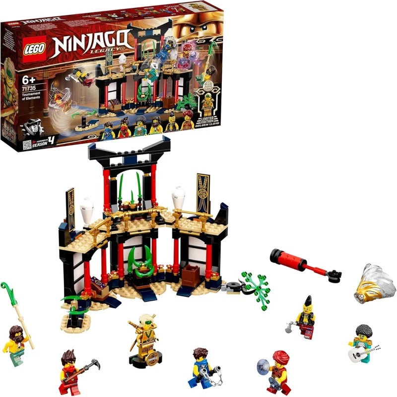 Image : LEGO NINJAGO 71735 Le tournoi des elements