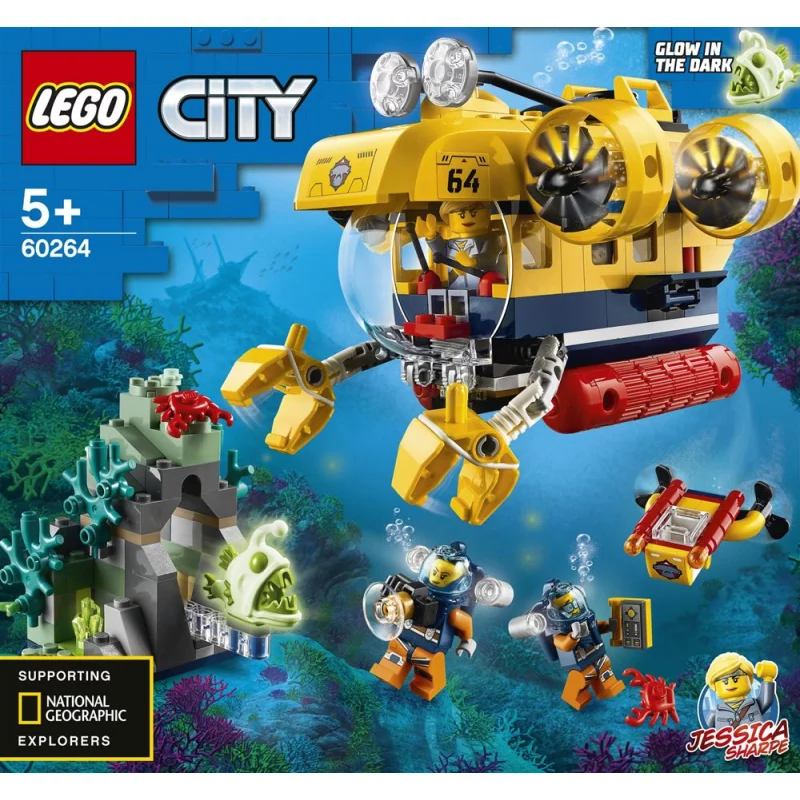 Image : LEGO City 60264 Le sous-marin d'exploration
