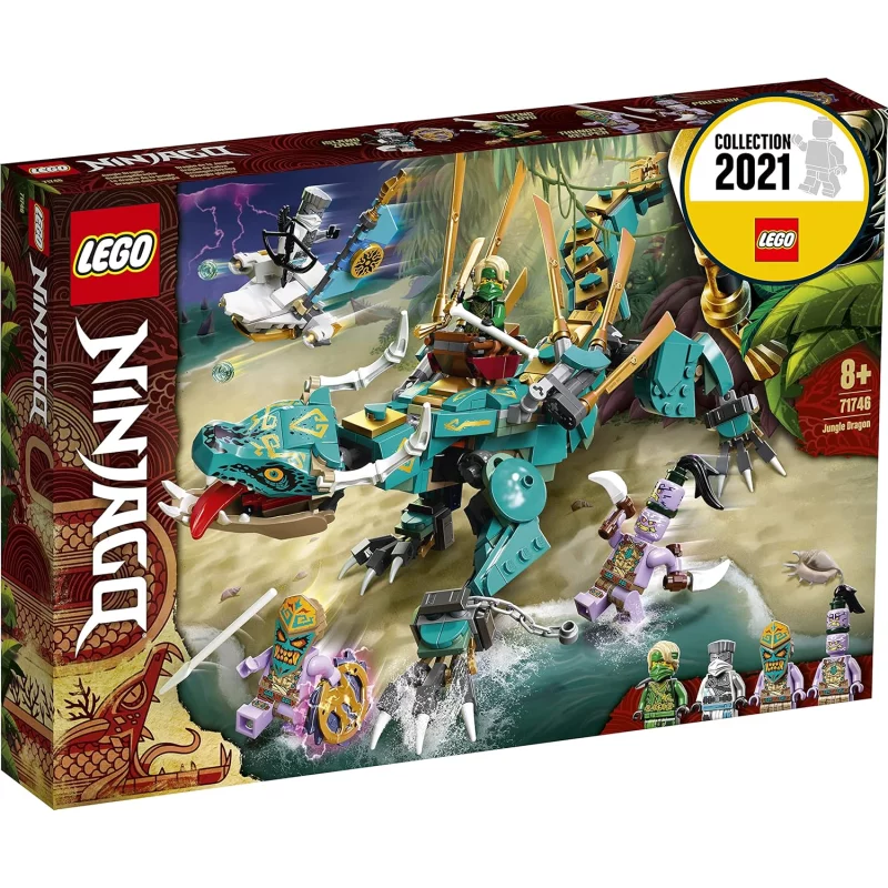 Image : LEGO 71746 NINJAGO Le Dragon de la Jungle