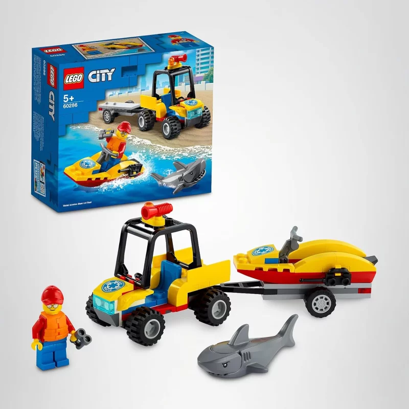 Image : LEGO City 60286 Le Tout-Terrain de secours de la plage