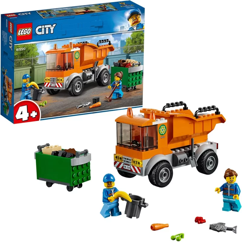 Image : LEGO City 60220 Le camion de poubelle