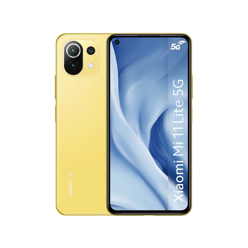 Image : Xiaomi Mi 11 Lite Jaune 5G