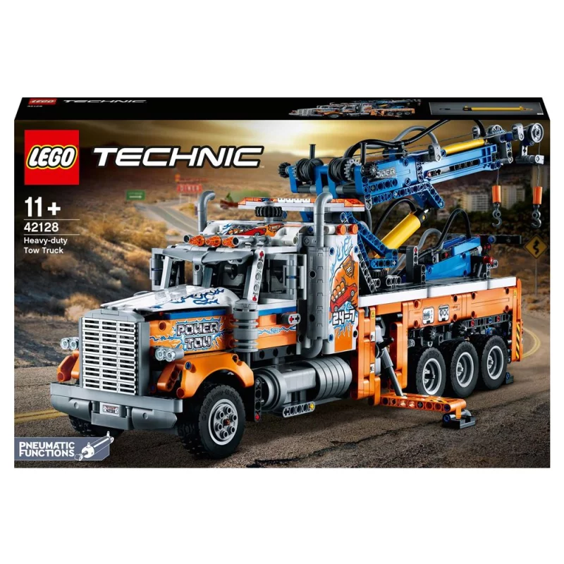 Image : LEGO 42128 Technic Le Camion de Remorquage Lourd Camion