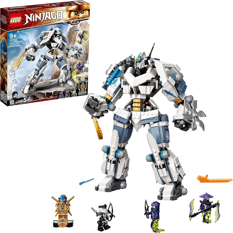 Image : LEGO NINJAGO  71738 Le robot de combat Titan de Zane