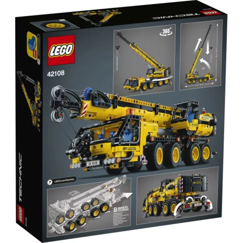 Image : LEGO Technic 42108 La grue mobile