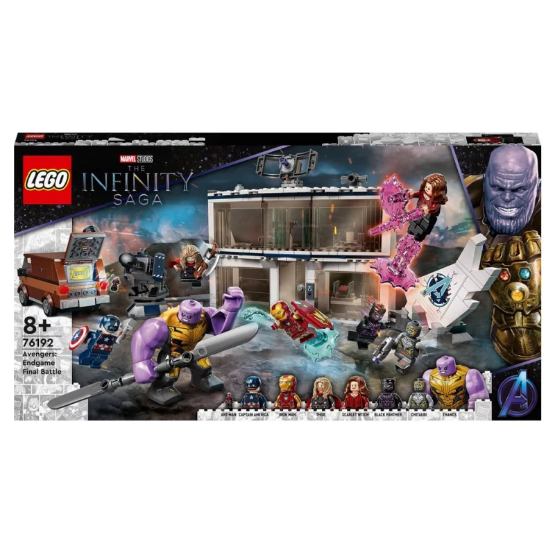 Image : LEGO 76192 Marvel Super Heroes Le combat final d’Avengers Endgame