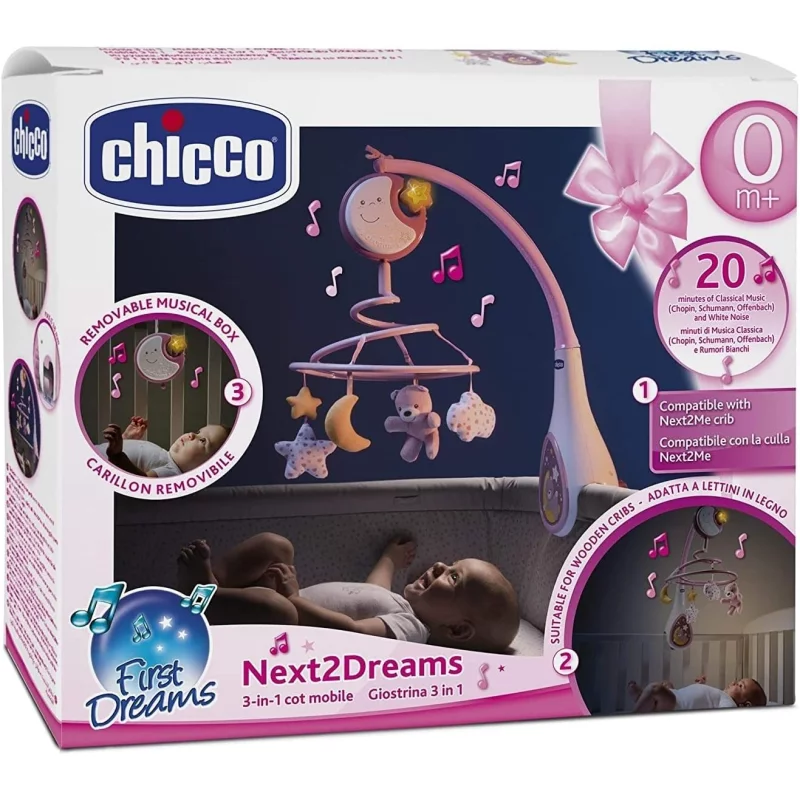 Image : Chicco Mobile Next2Dreams Rose