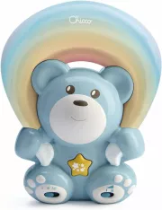 Veilleuse musicale Chicco Ourson Arc-en-ciel Bleu