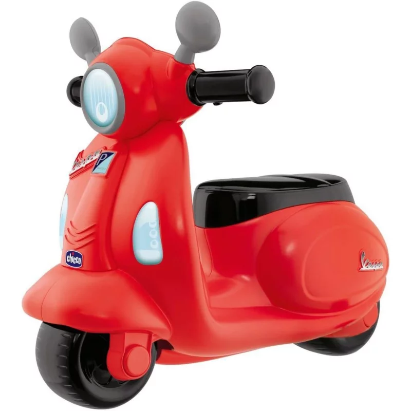 Image : Porteur Scooter Vespa Chicco Primavera Rouge