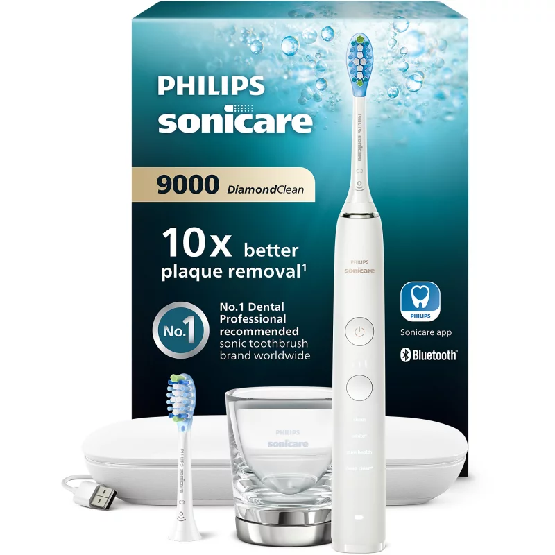 Image : Brosse a dents electrique Philips DiamondClean 9000 HX9913/17