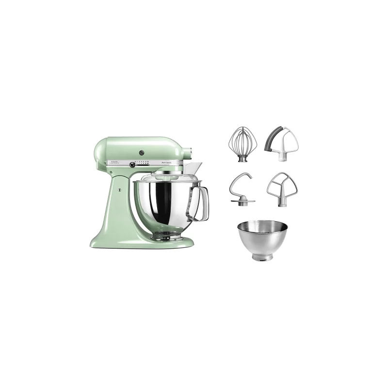 Image : Robot patissier Kitchenaid 5KSM175PSEPT ARTISAN Macaron Pistache