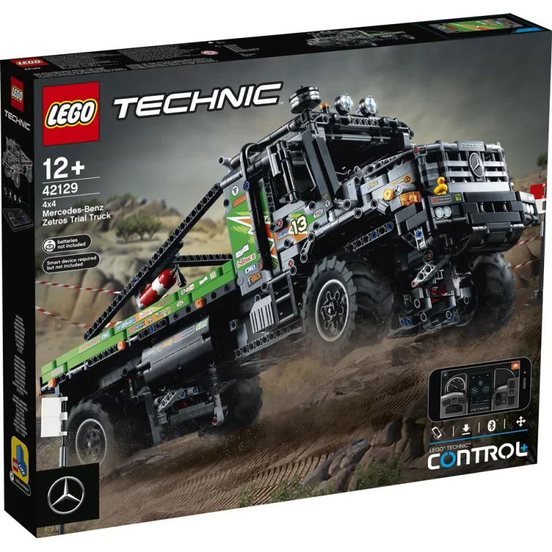 Image : LEGO 42129 Technic Le Camion d'Essai 4x4 Mercedes-Benz Zetros