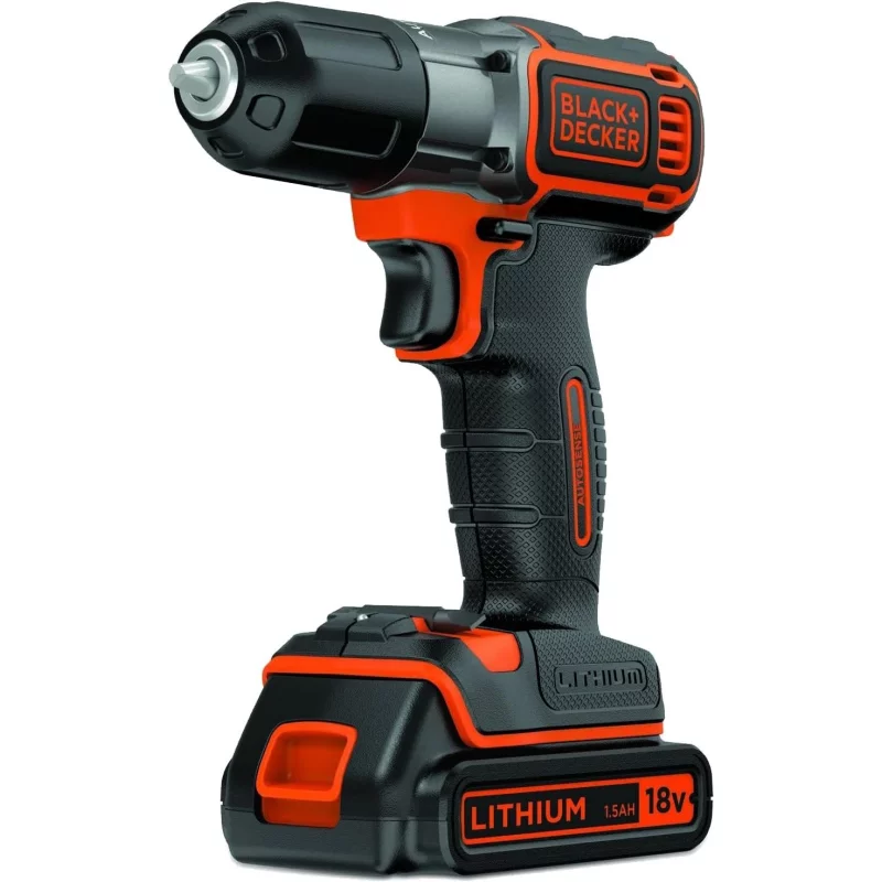Image : Perceuse-Visseuse BLACK+DECKER ASD184K-QW