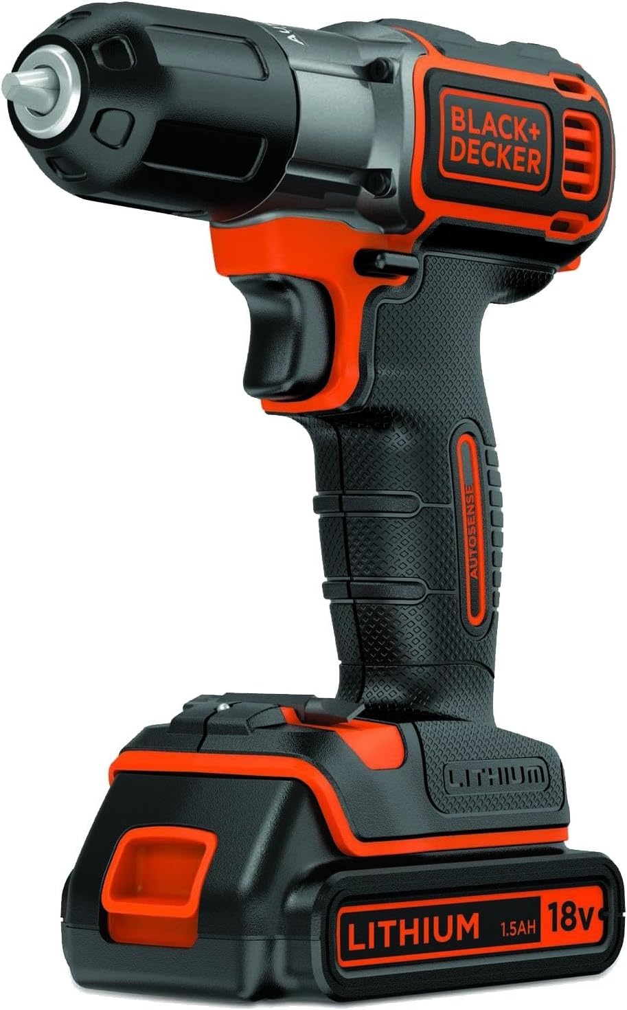 Image : Perceuse-Visseuse BLACK+DECKER ASD184K-QW