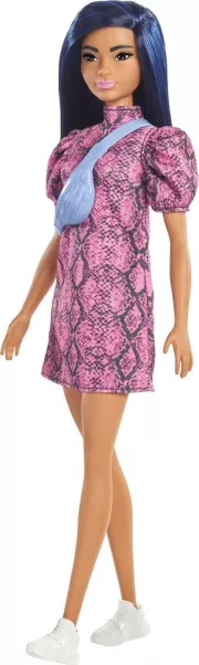 Poupee Barbie Fashionistas Robe Python