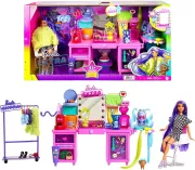 Studio de Mode Barbie Extra avec poupee incluse