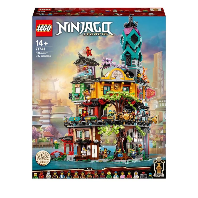Image : LEGO NINJAGO 71741 Les jardins de la ville de Ninjago