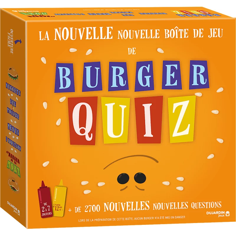 Image : La Nouvelle Nouvelle boite de Jeu Burger Quiz