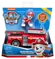 PAT PATROUILLE Camion de pompier et figurine Marshall