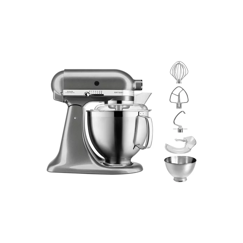 Image : Kitchenaid ARTISAN PREMIUM GRIS ETAIN 5KSM185PSEMS