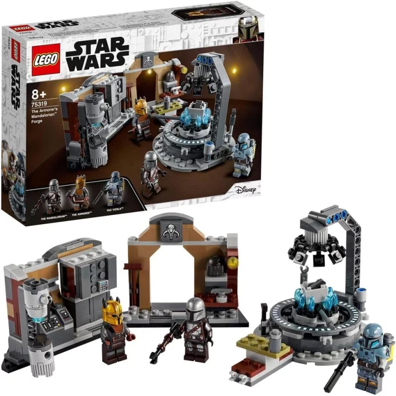 Image : LEGO Star Wars 75319 La forge mandalorienne de l’Armuriere