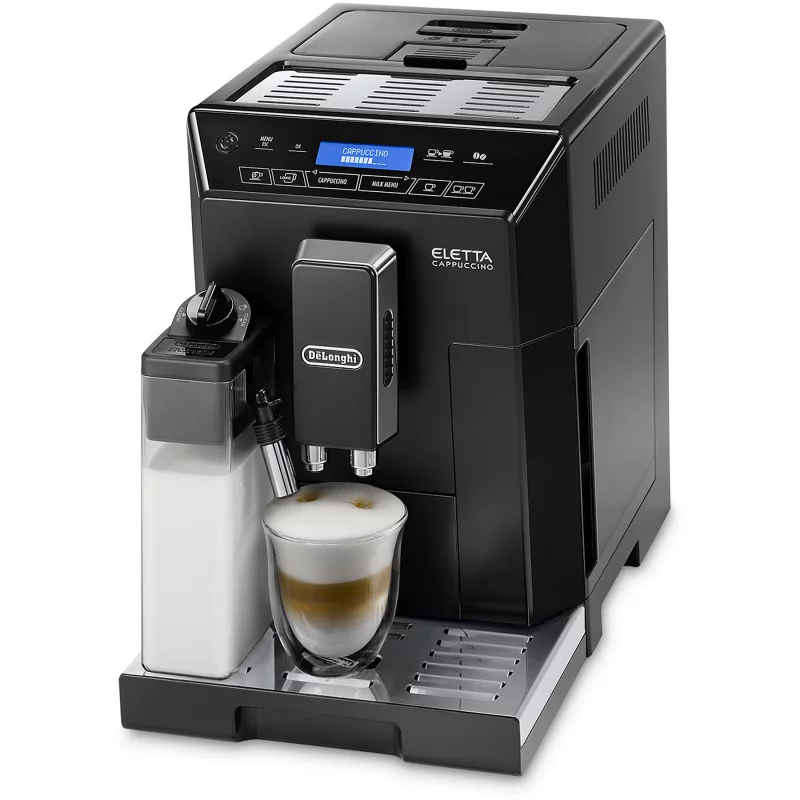 Image : Expresso avec broyeur Delonghi ECAM44.660.B ELETTA CAPPUCCINO