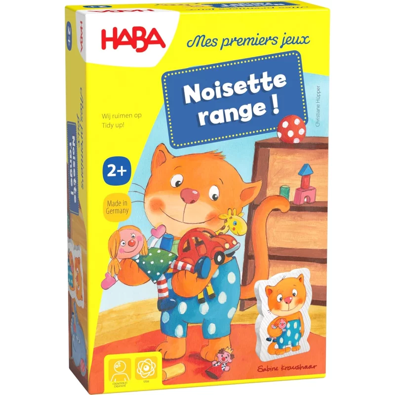 Image : Mes premiers jeux Noisette range ! Haba